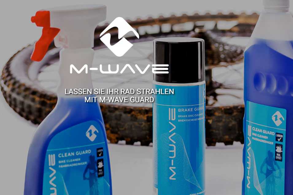 M-Wave Pflegeprodukte für dein Fahrrad