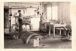 G & F Eckertz um 1950 Schutzbleche und Rahmen 